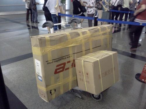 方山工地工具器材打包托运